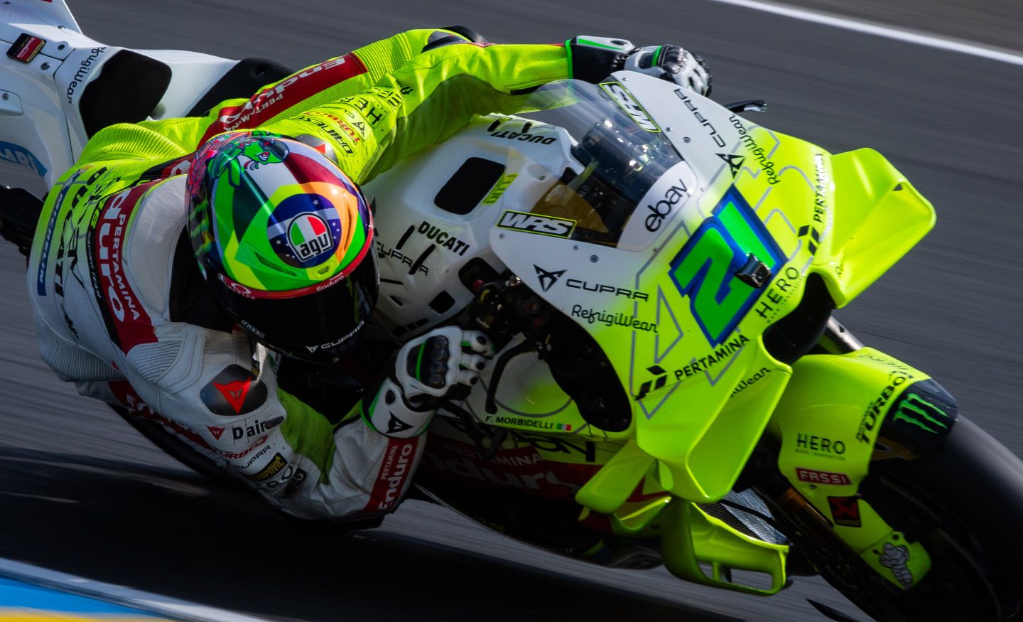 wrs technical partner of Pertamina Enduro VR46 Racing Team