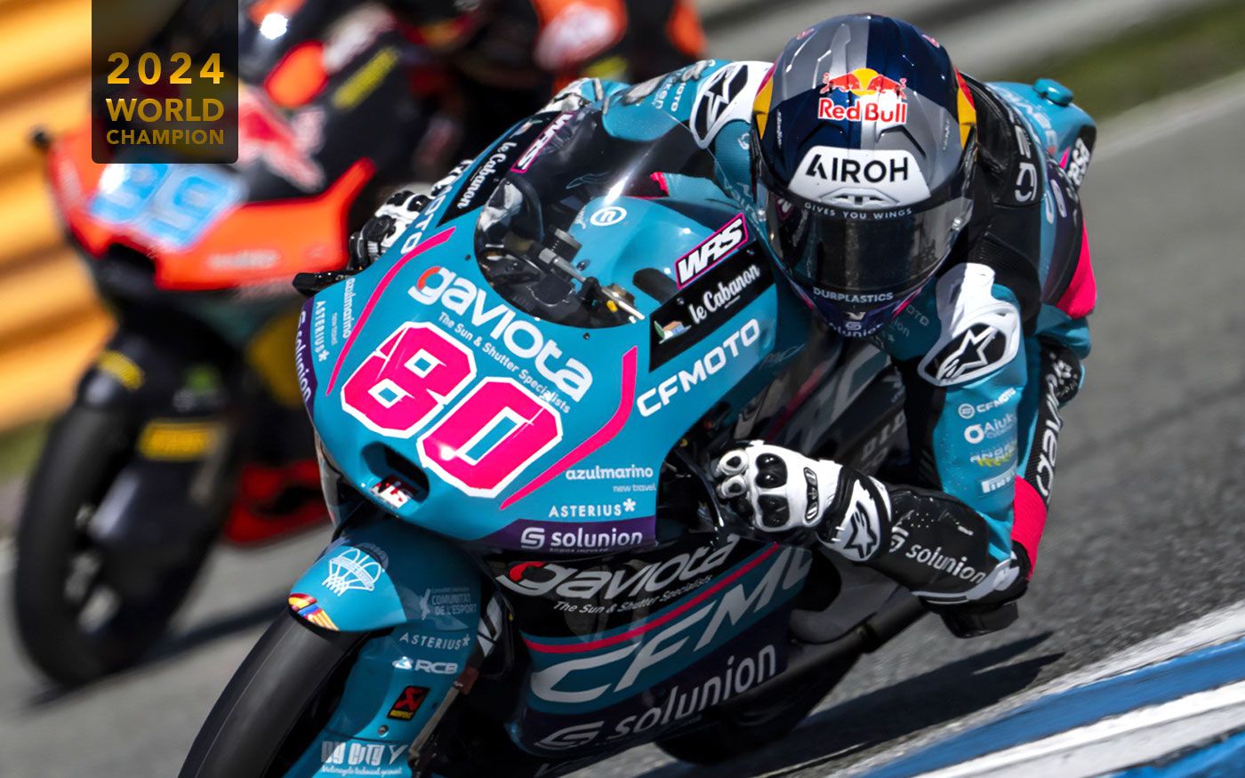 wrs fornitori ufficiali cupolini del team CF Moto